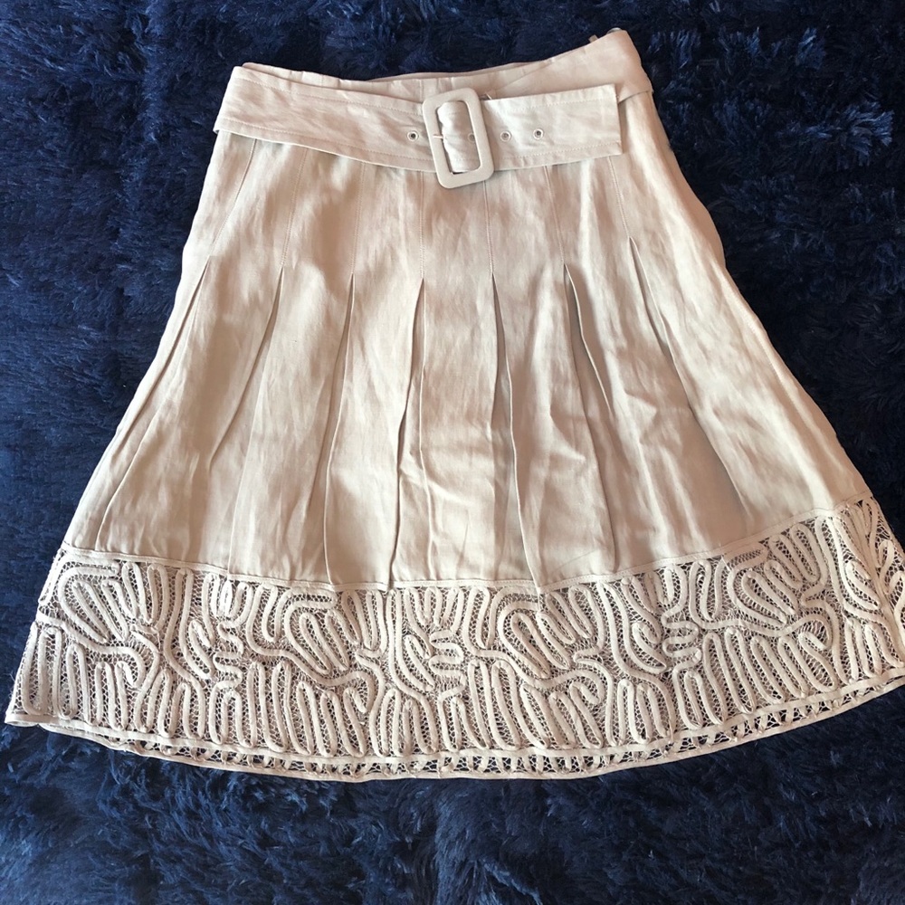 Beige Skirt